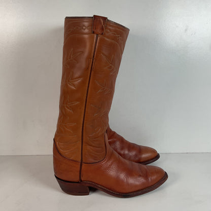 Vintage Tony Lama Tall Top Cowboy Boots | Gold Label | Tall Top | Men’s 9 D