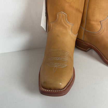 Justin Women’s Banana Campus Western Boots 6.5 B Cutter Toe New With Tags