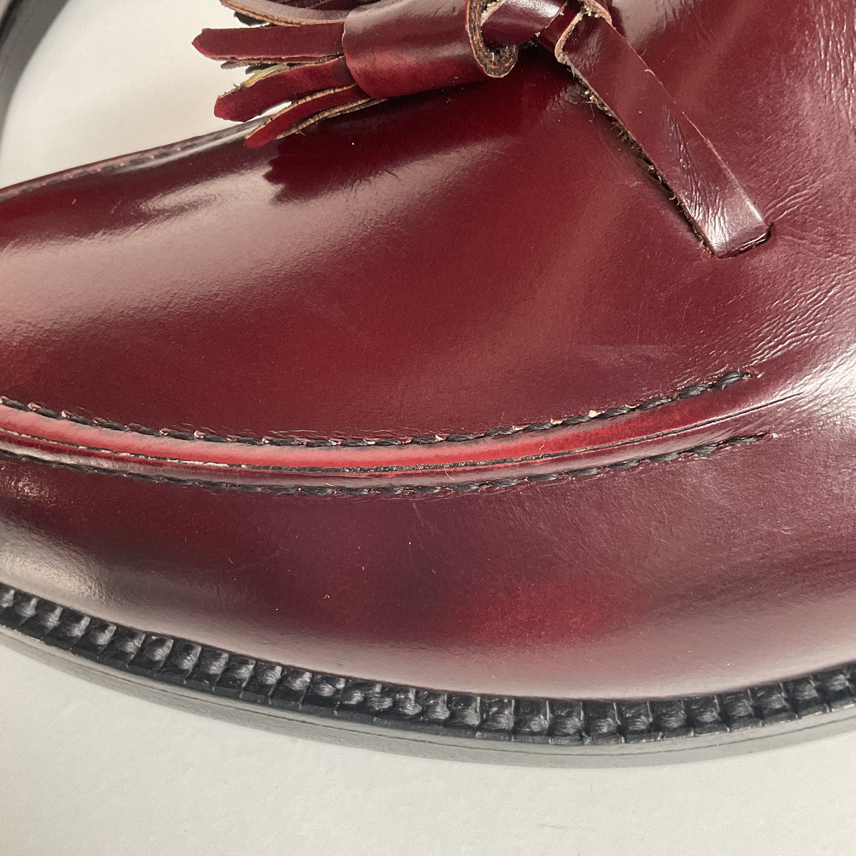 Vintage Florsheim Imperial Tassel Loafers | Tuscany Bordeaux | Men’s 10.5 AA