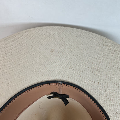 Serratelli Shantug Panama Straw Hat 7 1/4 XXXXXX Western Cowboy