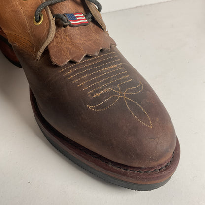 Chippewa Crazy Horse Packer Boots 11 B (Narrow) USA Made