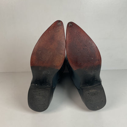 Vintage Tony Lama Cowgirl Boots | Lizard Tip | Gold Label | Men’s 6 A | Women’s 7