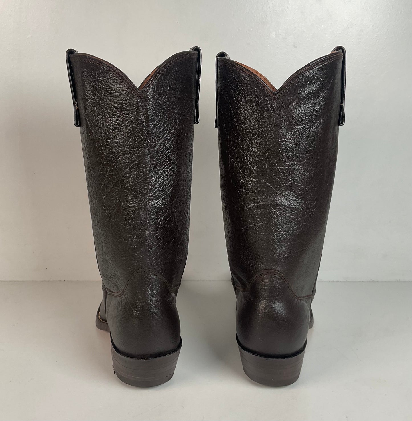 Vintage 1960s Nocona Water Buffalo Cowboy Boots 8 D Exotic