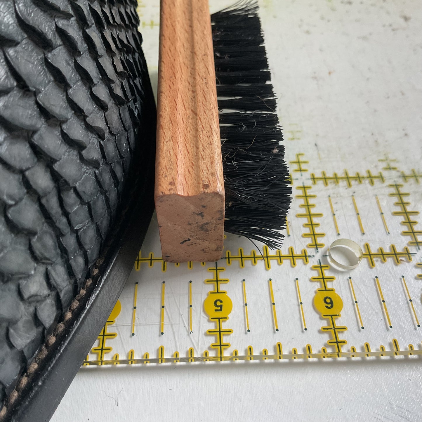 Vintage Nocona Dark Blue Python Snakeskin Cowboy Boots 12 D USA Made