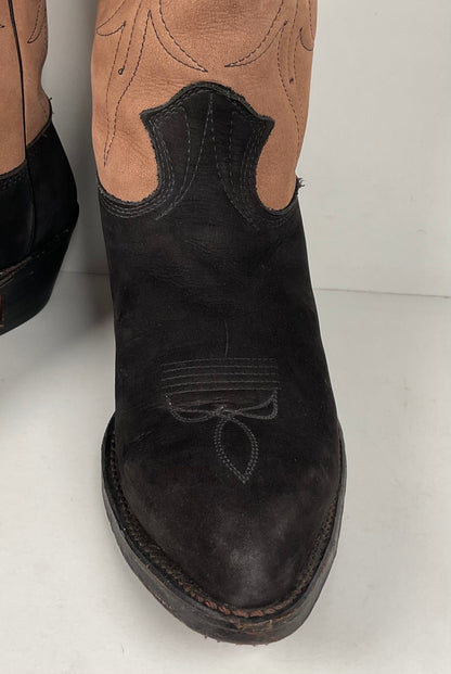 Stewart Handmade Cowboy Boots | Custom | Nubuck Suede | Men’s 9 D