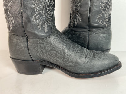 Vintage Texas Sueded Shoulder Cowboy Boots | USA Made | Men’s 8.5 D