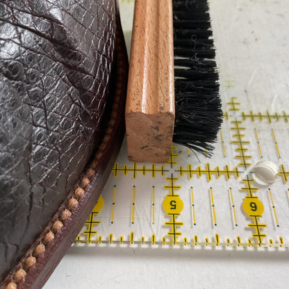 Vintage W.B. Masterson Wrangler Cowboy Boots 12 B (Narrow) Dress Lizard Cut