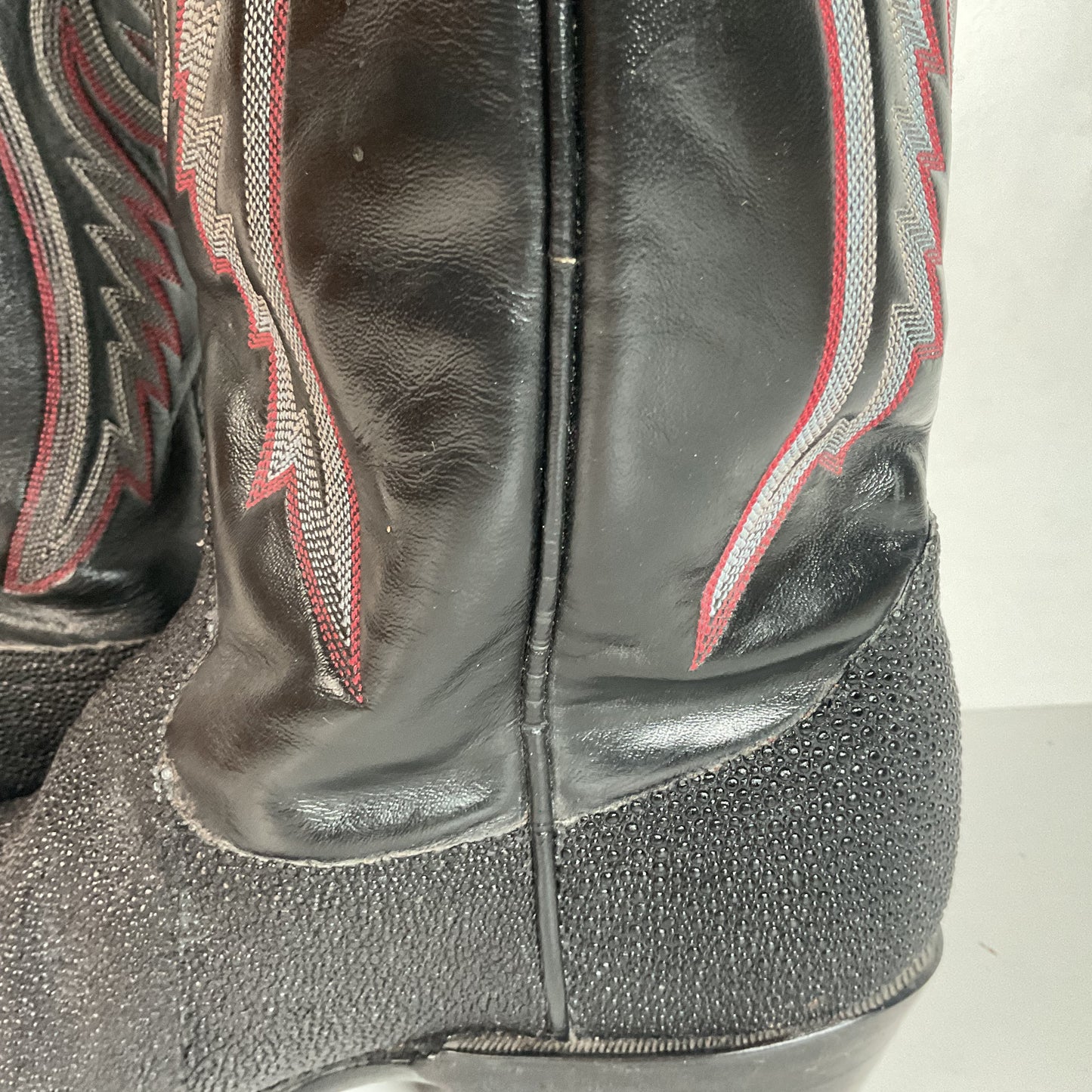 Men’s Exotic Sea Stingray Cowboy Boots 8.5 D