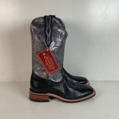 Boulet Women’s Iridescent Cowgirl Boots 9 C Square Toe