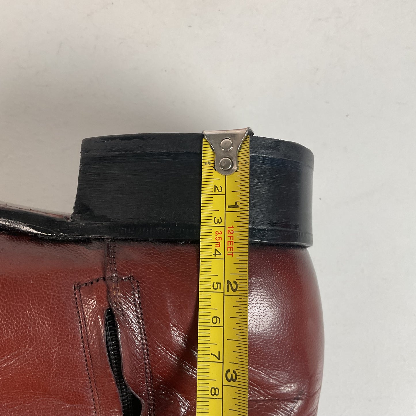 Vintage Florsheim Imperial Zipper Boots 10 D Chelsea Style