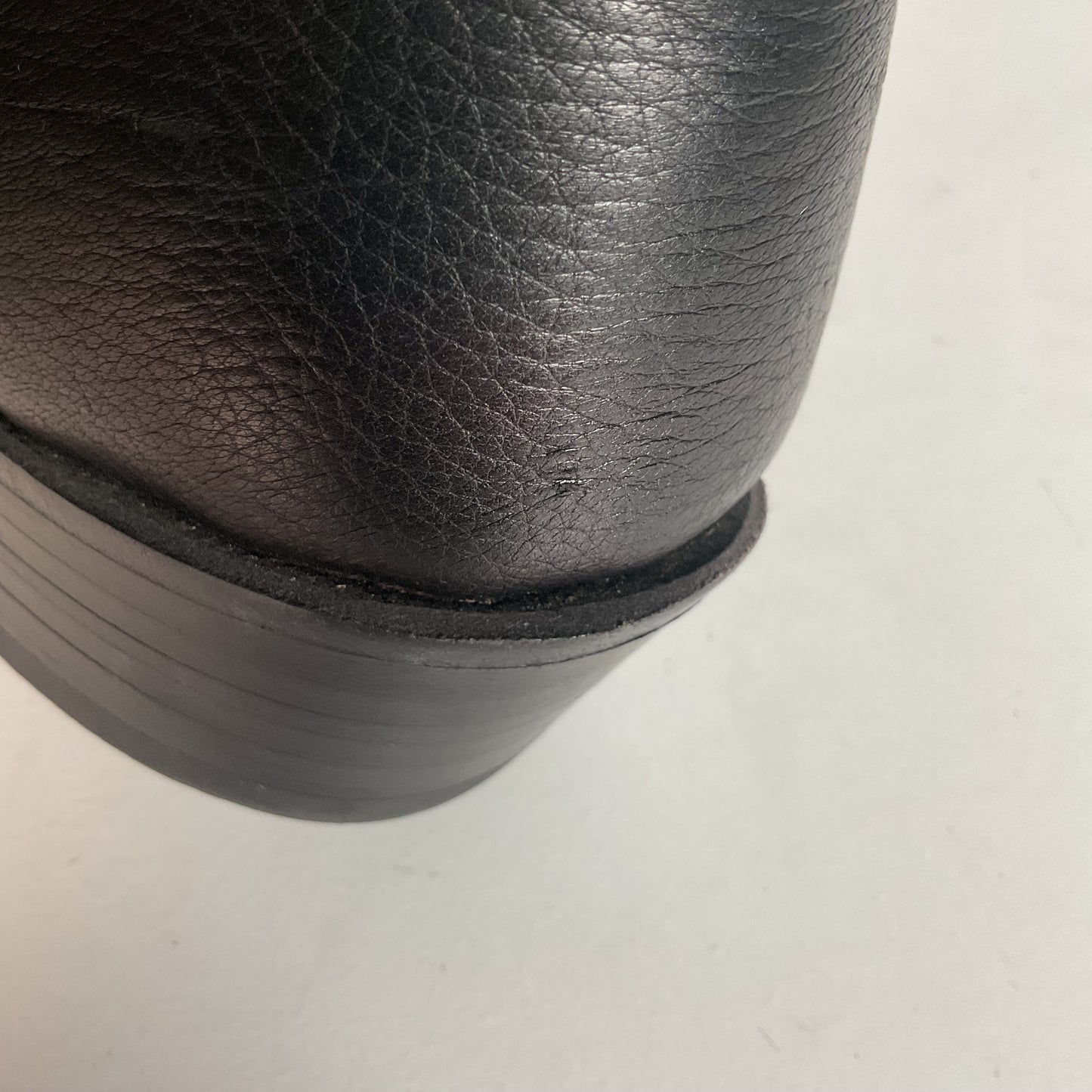 Lucchese 2000 Elk Skin Cowboy Boots | USA Made | Black | Original Box | 9.5 EE