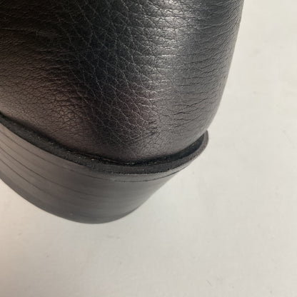 Lucchese 2000 Elk Skin Cowboy Boots | USA Made | Black | Original Box | 9.5 EE