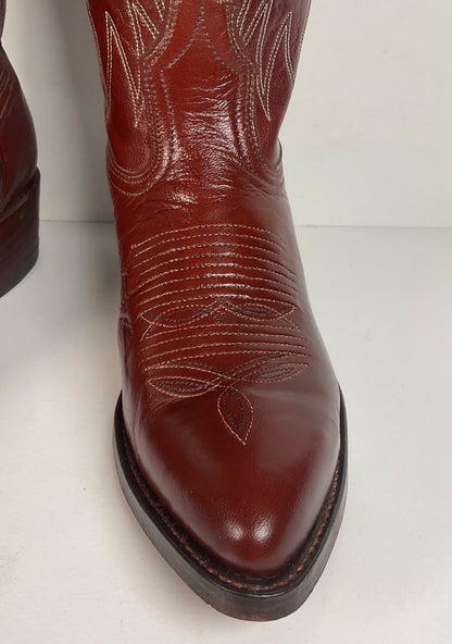 Vintage Dan Post Cowboy Boots | 1970s | Brown | Men’s 7 D
