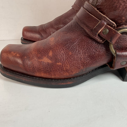 Frye Men’s Belted Harness Boot 11.5 M USA Made Bison Retired