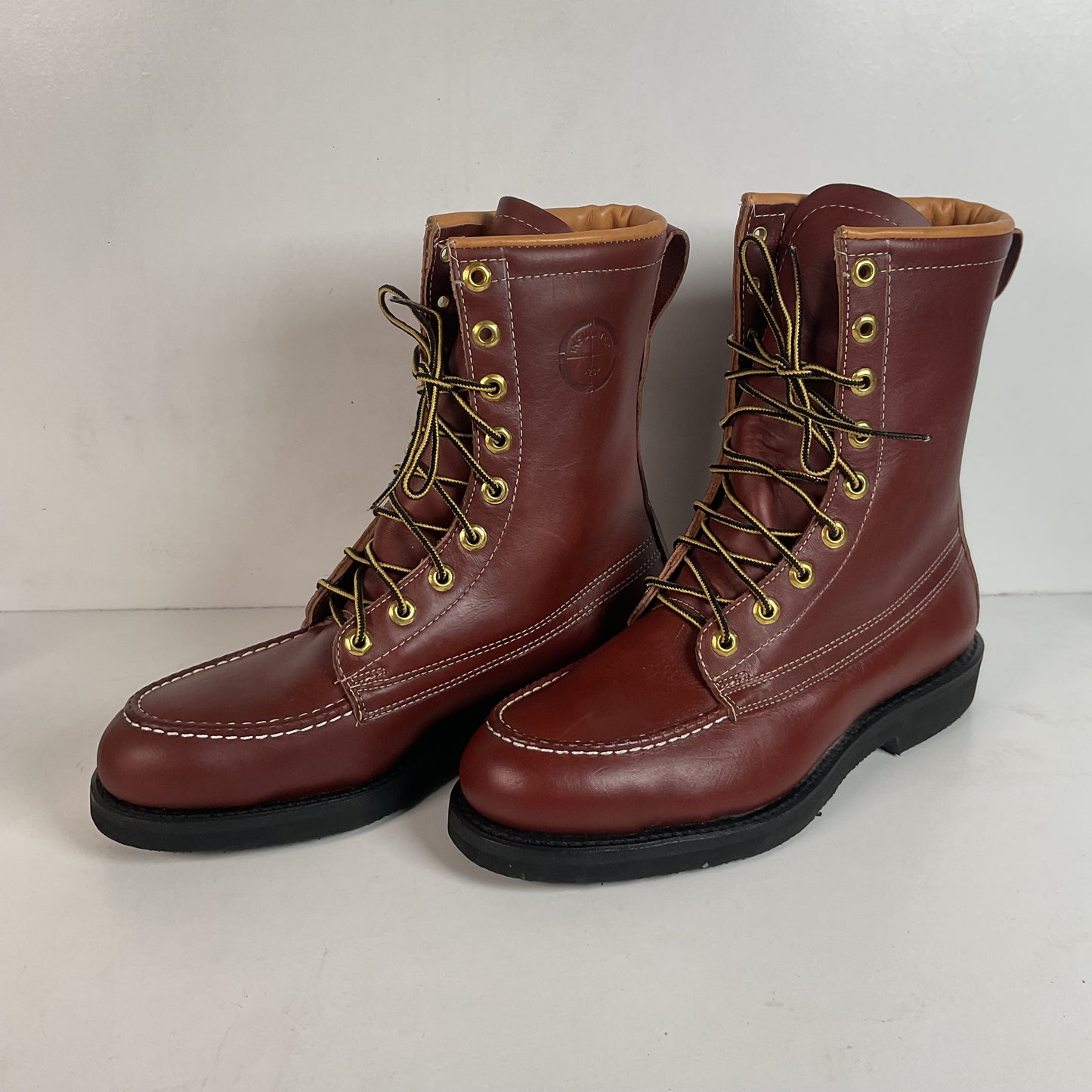 Vintage Herman Survivors’ Moc Toe Boots | USA Made | Men’s 7 | Women’s 8