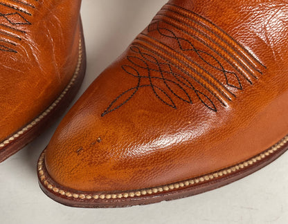 Vintage Dan Post Cowgirl Boots | Spanish Collection | Stacked Heel | Women’s 7.5