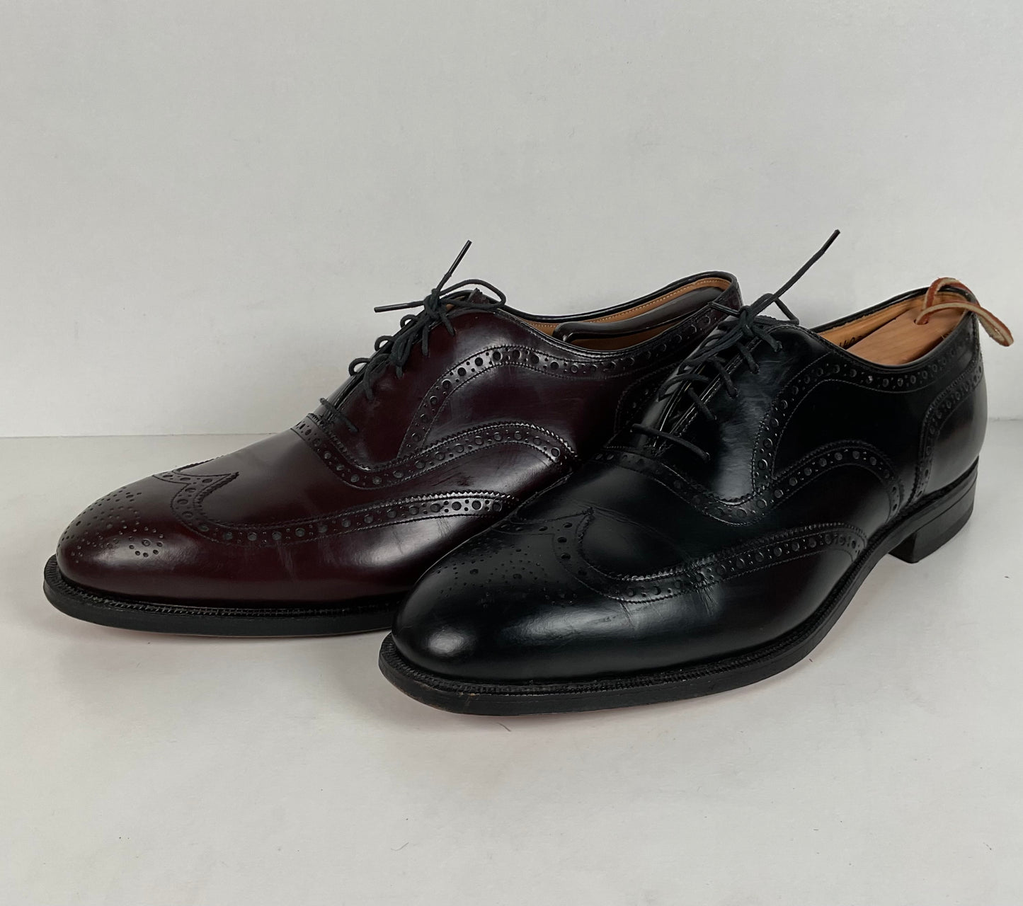 Vintage Johnston Murphy Oxford Shoes | USA Made | Set of (2) | Men’s 12 D