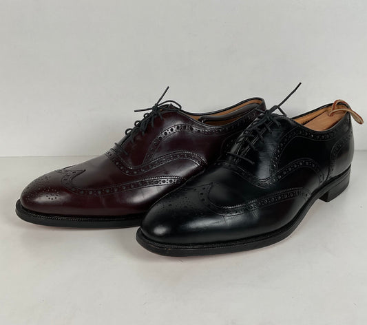 Vintage Johnston Murphy Oxford Shoes | USA Made | Set of (2) | Men’s 12 D