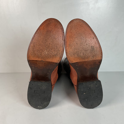Carter’s Honcho Roper Boots 11.5 E Custom USA Made Bozeman