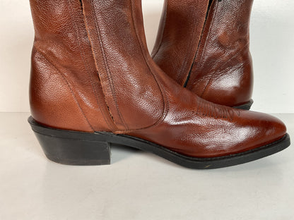 Vintage Laredo Western Ankle Boots | Side Zip | USA Made | Men’s 10.5 EE