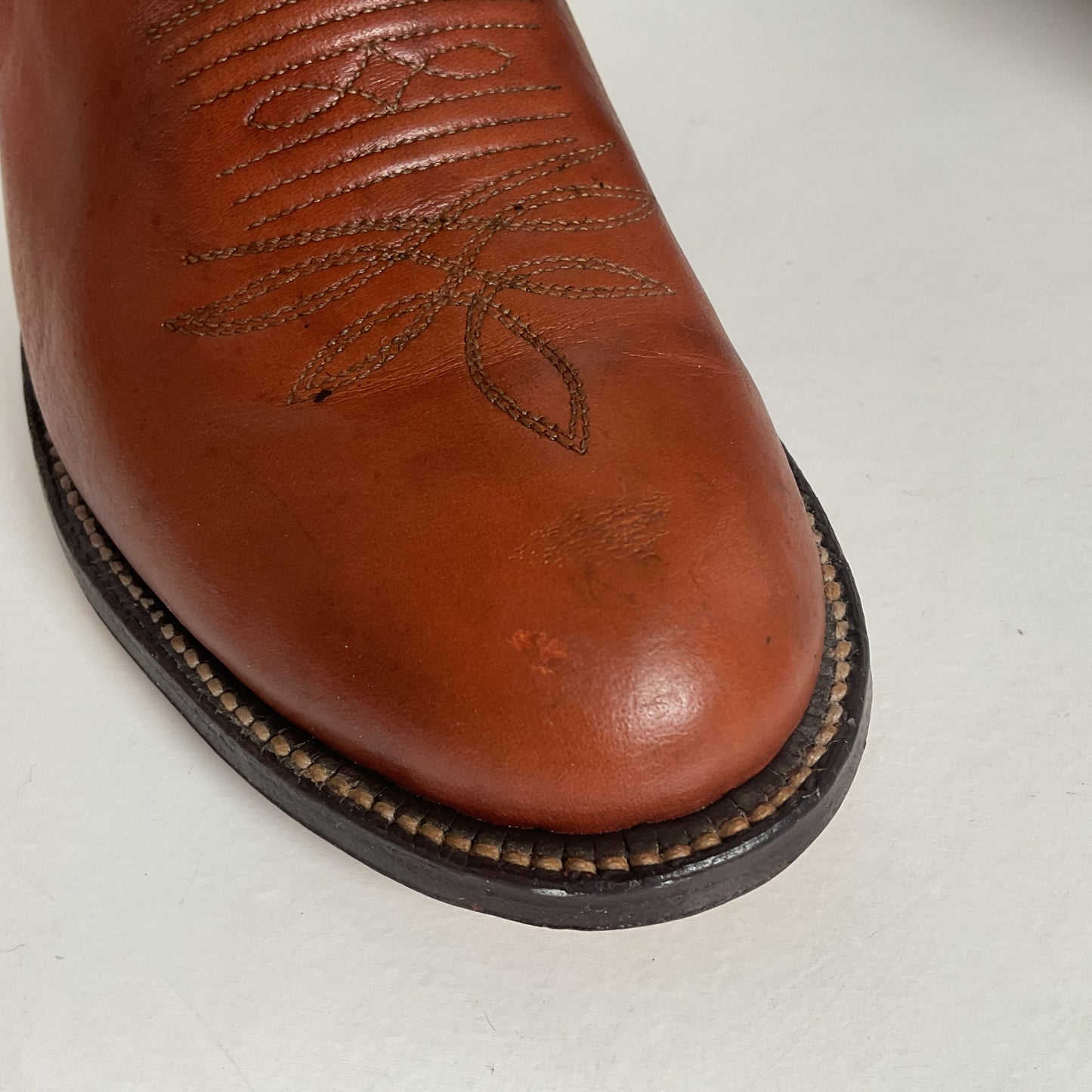 Vintage Tony Lama Tall Cowgirl Boots | Gold Label | Men’s 6.5 C | Women’s 7.5