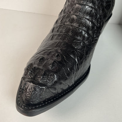 Tony Lama Royal Caiman Cowboy Boots | Exotic | Hornback | USA Made | 12 D