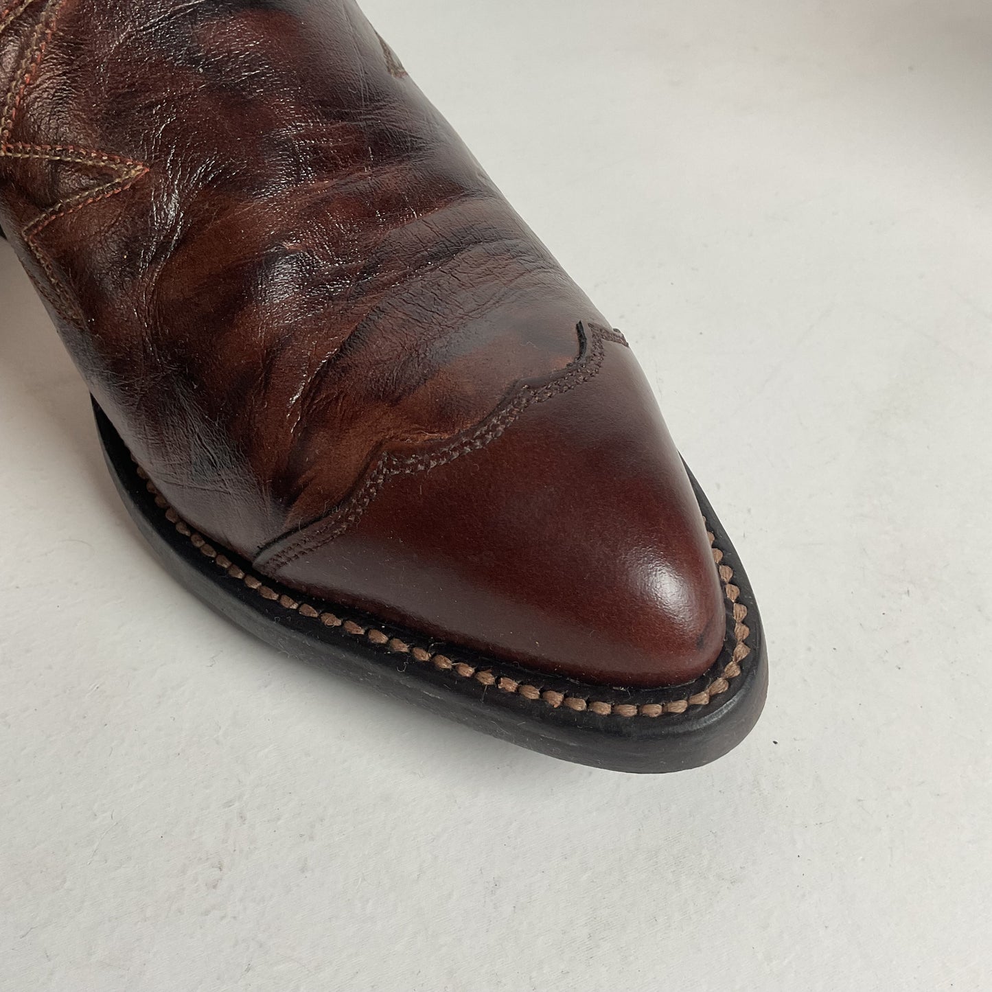 Texas Imperial Wingtip Cowboy Boots | USA Made | Men’s 6.5 | Women’s 7.5