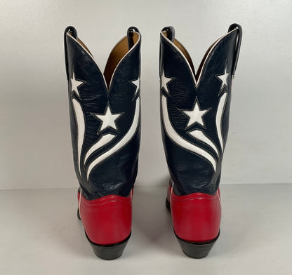 Tony Lama 4th of July Cowgirl Boots | Stars & Stripes | USA Made | Women’s 6.5 B
