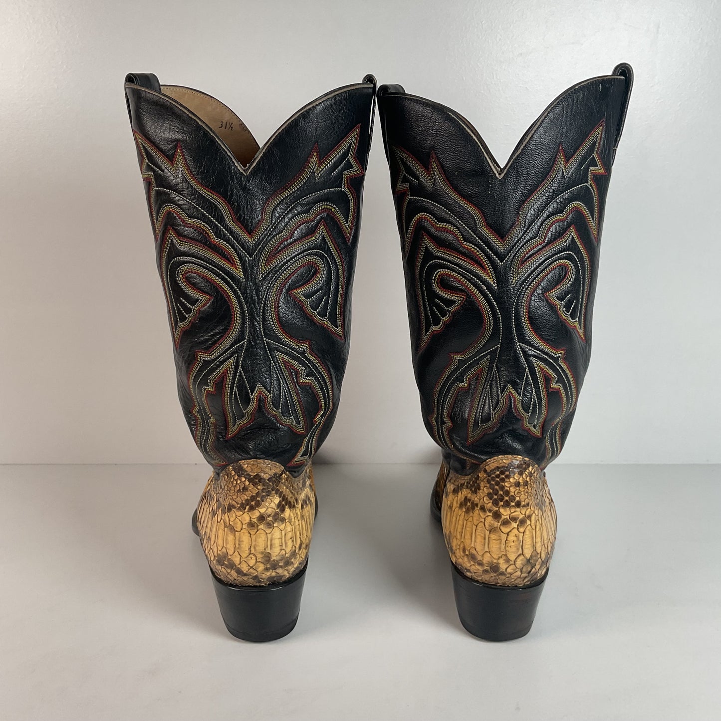 Vintage Bull Rider Python Cowboy Boots | Snakeskin | Men’s 10.5 E