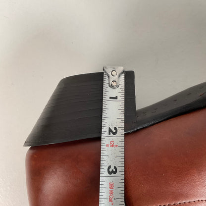 Vintage Tony Lama Rattlesnake Wingtip Cowboy Boots 10 D Diamondback Snakeskin