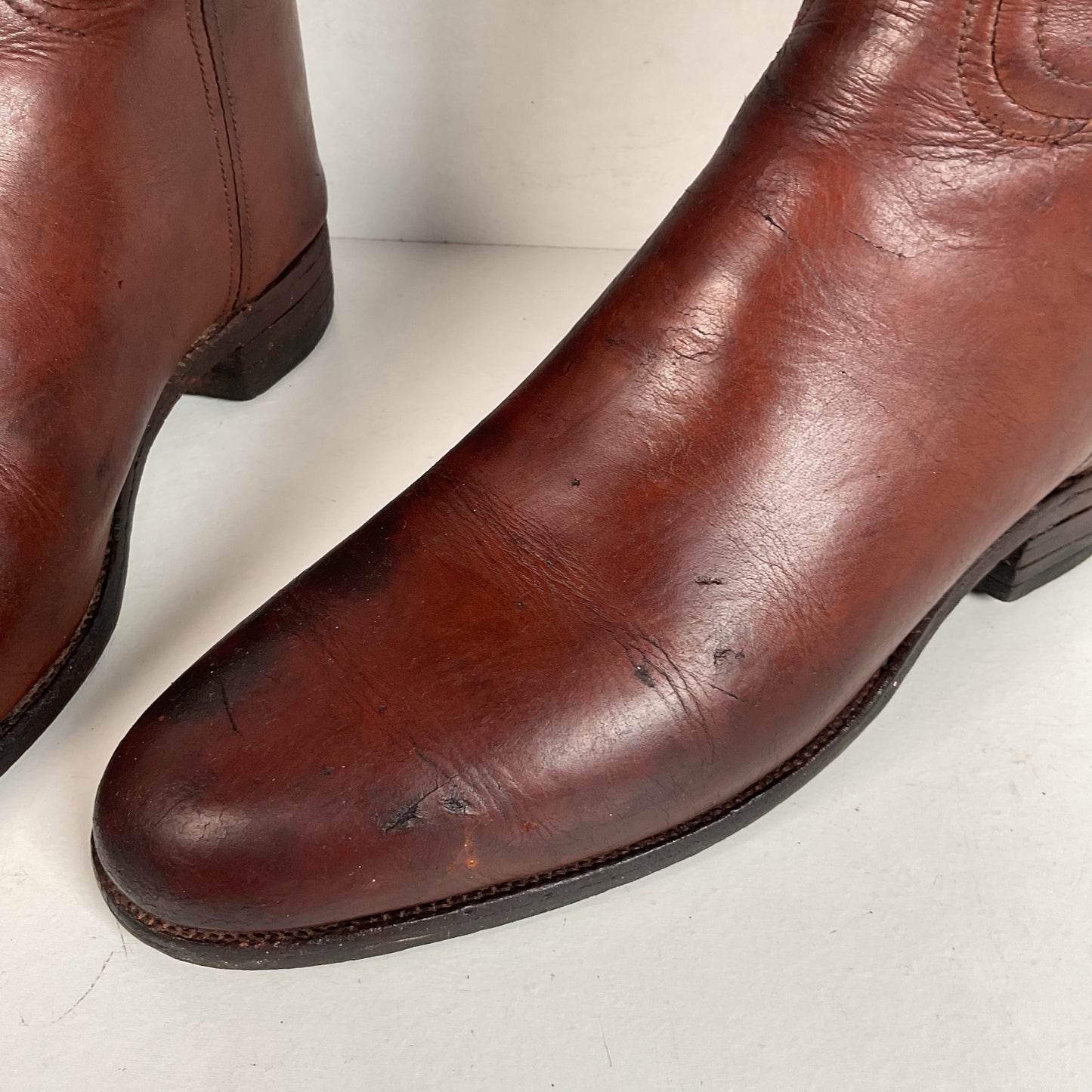 Vintage Peal & Co Polo Riding Boots | Wooden Form | Vanderbilt | King George