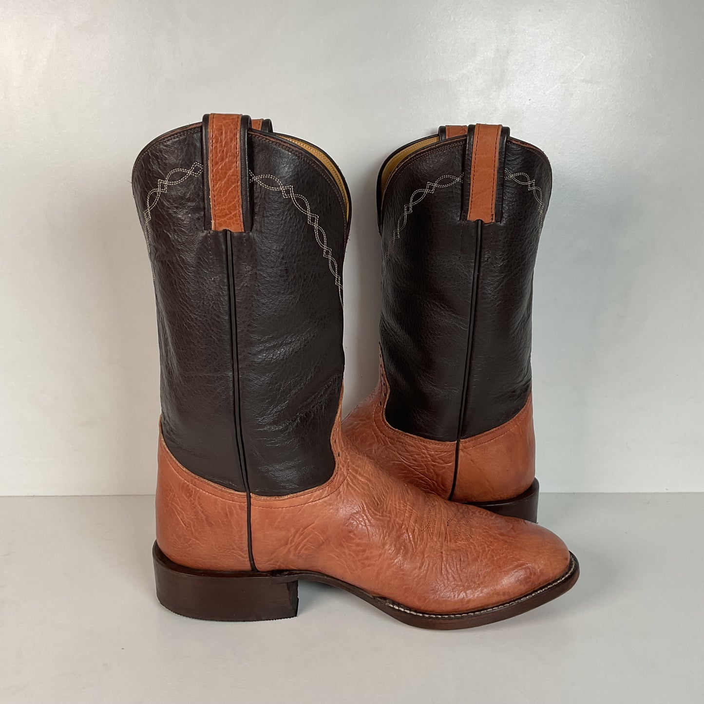 Carter’s Honcho Roper Boots 11.5 E Custom USA Made Bozeman