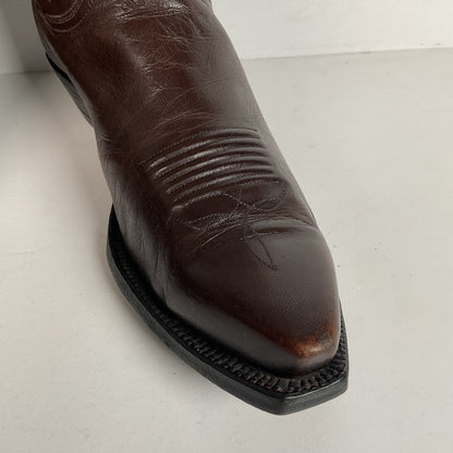 Vintage Justin Pee Wee Cowboy Boots | 1960s | Fort Worth Label | Men’s 9 C
