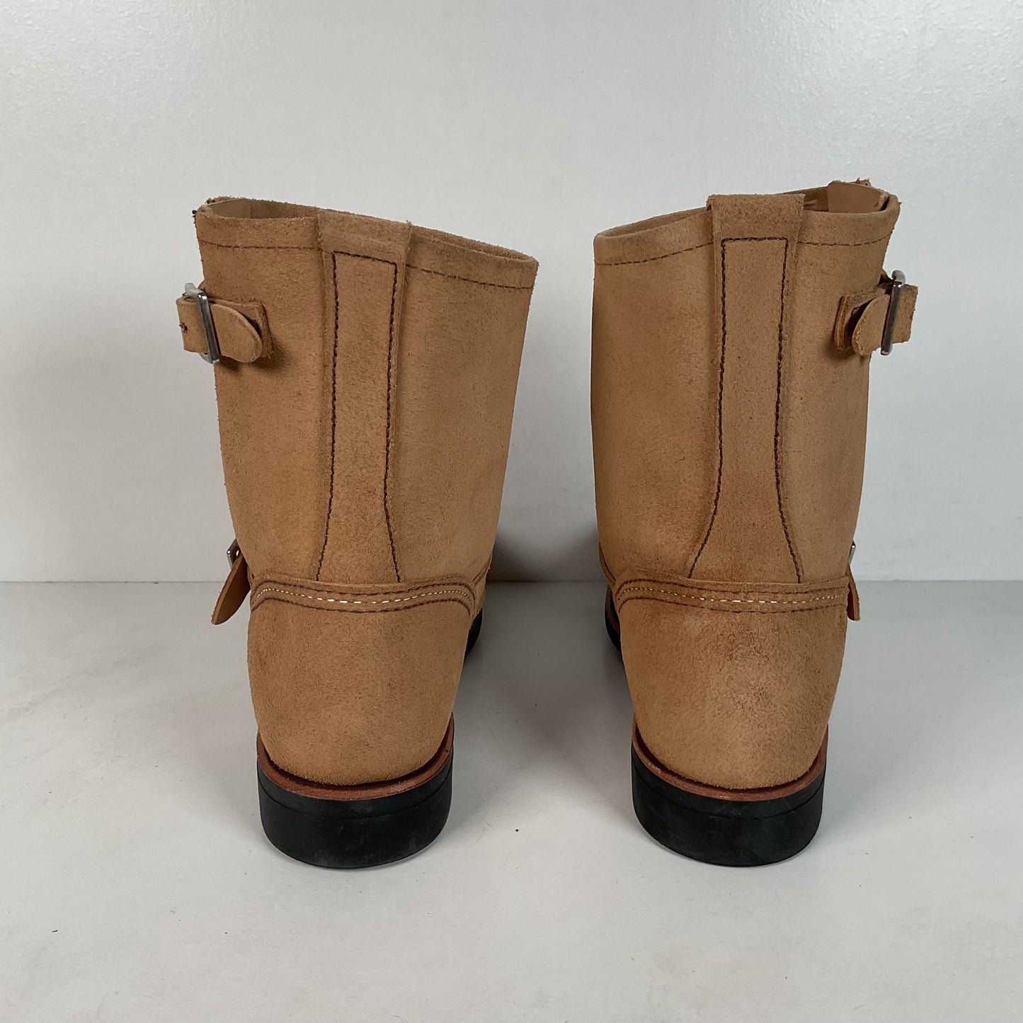 Red Wing Suede Engineer Boots | Rough Out | Sand Mojave | Women’s 8 B