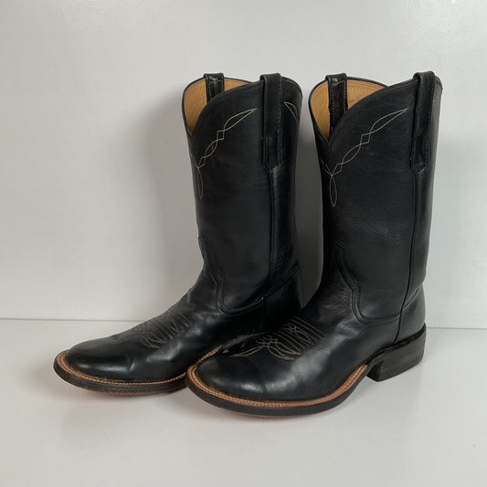 Rios Of Mercedes Soft Black Roper Boots Men’s 6.5 D | Women’s 7.5 USA