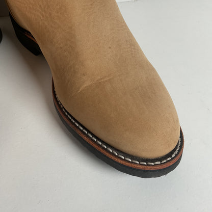 Justin Elk Skin Roper Boots | Tekno Crepe | USA Made | Women’s 7 B