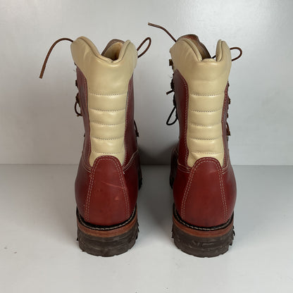 Vintage Chippewa Kush N’ Kollar Mountaineering Boots 13 D USA Made Insulated