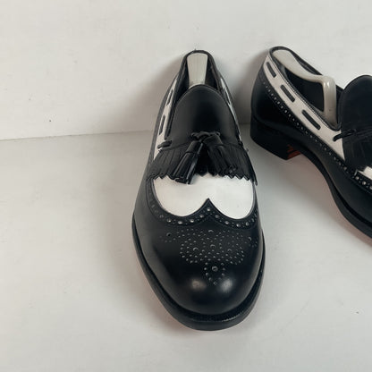 Vintage Footjoy Classics Kiltie Tassel Loafers 10.5 B USA Made Spectator Style