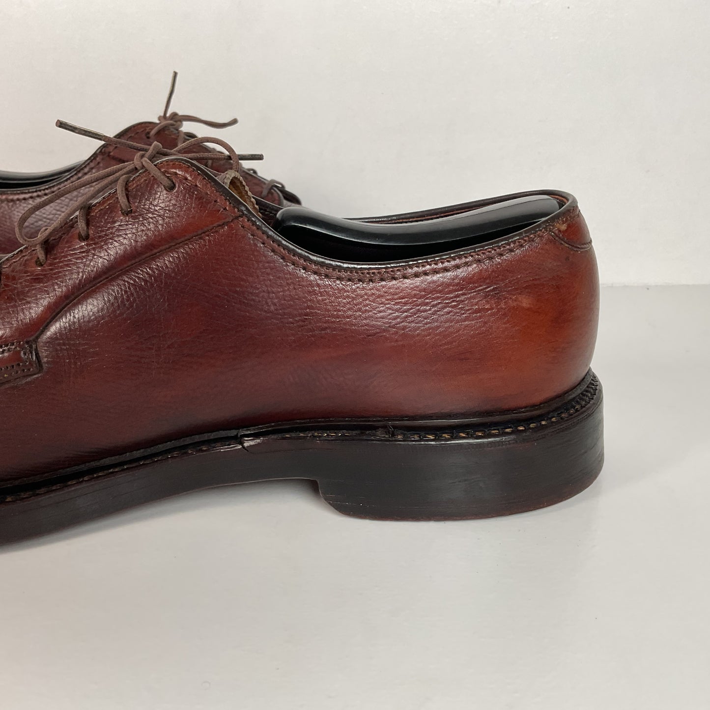 Vintage Florsheim Imperial Kenmoor Derby Shoes | Plain Toe | Men’s 9 D
