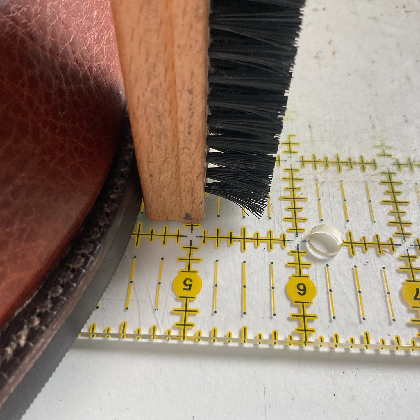 Lucchese Classics Handmade Cowboy Boots 12 EE Brown Bison Hide