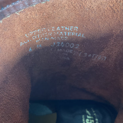 Frye Women’s 12R Redwood Engineer Boots 6 M 150th Anniversary USA Made Distressed