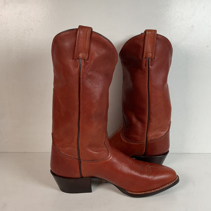 Tony Lama Ol’ Buck Cowboy Boots 9.5 D Deer Buck Skin