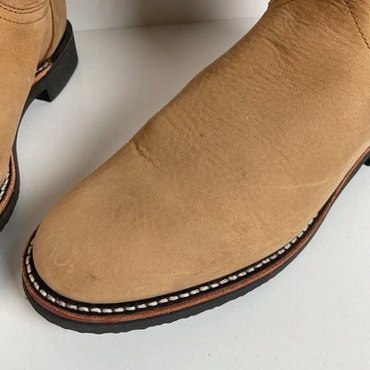 Justin Elk Skin Roper Boots | Tekno Crepe | USA Made | Women’s 7 B