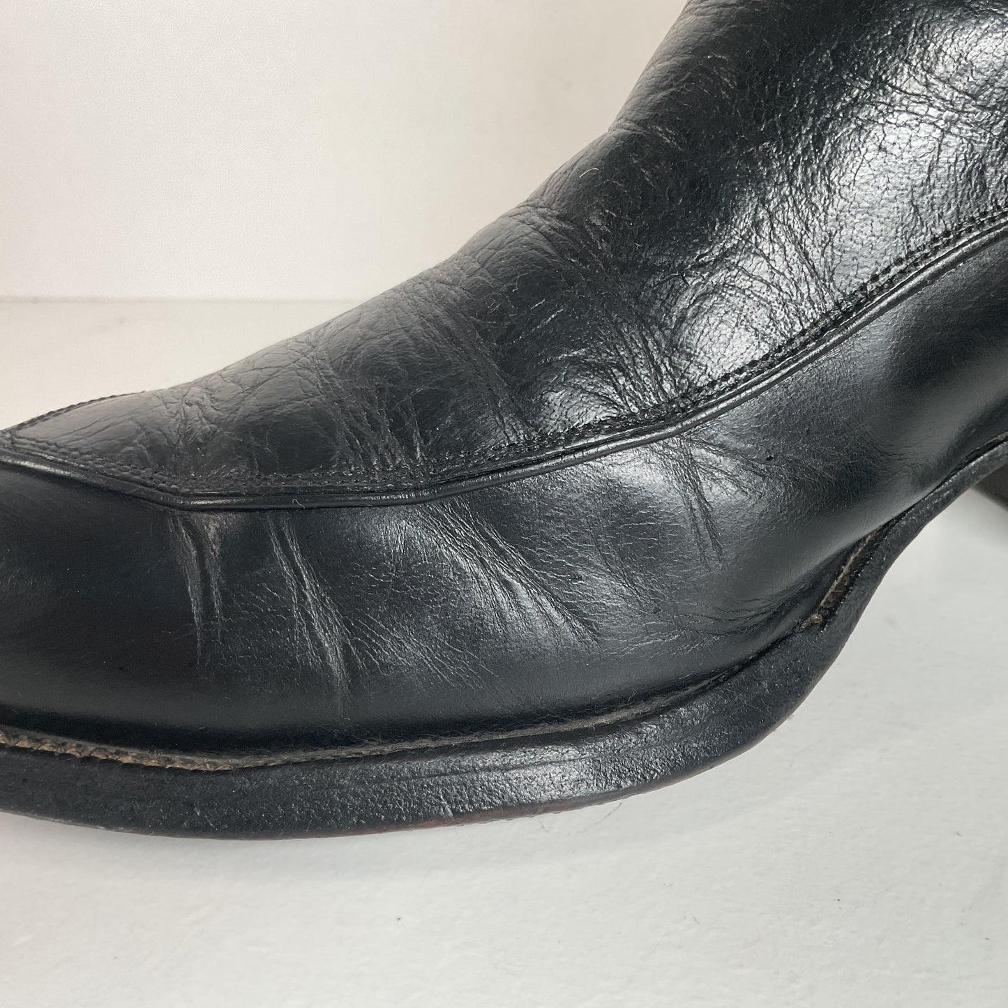 Vintage Justin Algonquin Toe Cowboy Boots | 1960s-1970s | Men’s 8.5 D