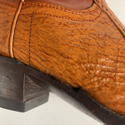 Vintage Shark Skin Cowboy Boots | Exotic | Men’s 9 D