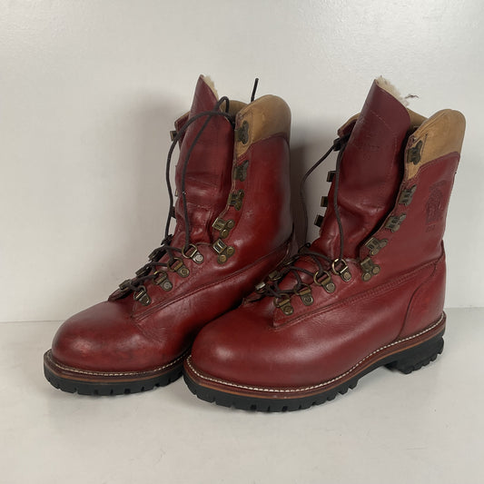 Chippewa Kush N’ Kollar Mountaineering Boots | Shearling | 6.5 E | Women’s 7.5