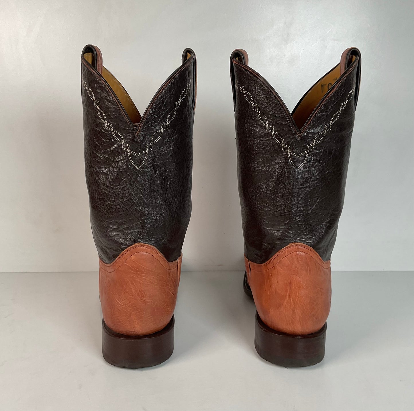 Carter’s Honcho Roper Boots 11.5 E Custom USA Made Bozeman