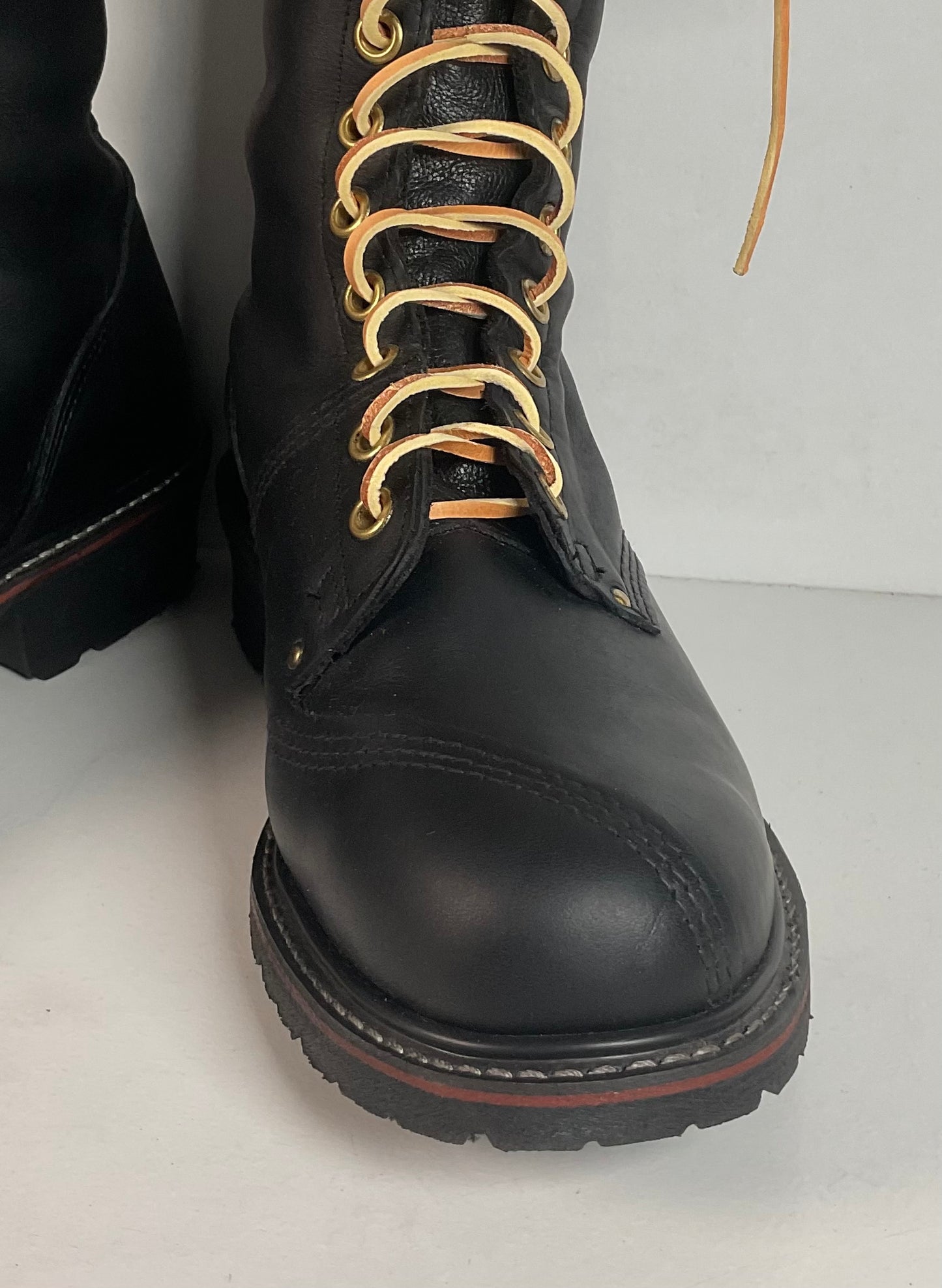 Carolina Linesman Lace-Up Boots — Soft Toe Pole Climber — 11 Wide