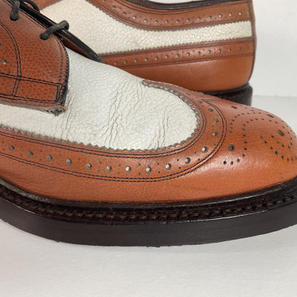Vintage Johnston Murphy Spectator Shoes | Aristocraft | 1950s-1960s | 10 C