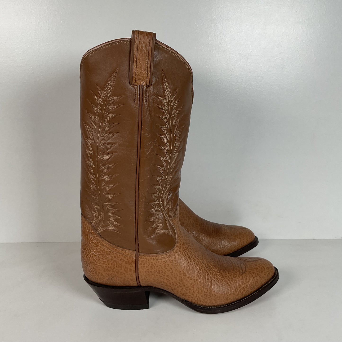 Vintage Tony Lama Cowboy Boots | Bullhide | Gold Label | USA Made | Men’s 9 D